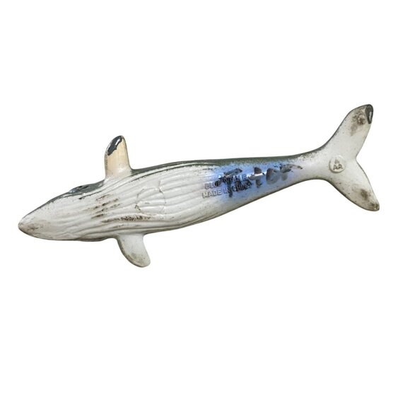 Vintage Whale Lot of 3 Figures Marine Animal Homeschool Science Display PVC - Picture 8 of 8